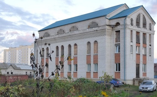 Вот такое здание было построено с Божьей помощью в Беларуси
